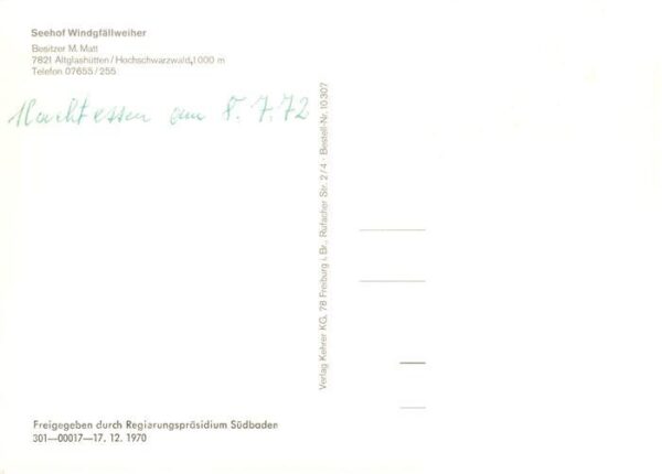 Altglashuetten Seehof Windgfaellweiher Gastraum Partien am Windgfaellweiher – Bild 2