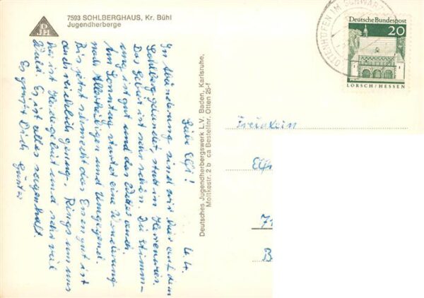Sohlberg Ottenhoefen Schwarzwald Jugendherberge – Bild 2