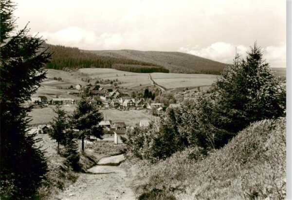 Altenfeld Thueringen Blick zur Haube