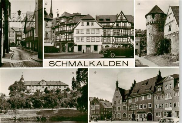 Schmalkalden Am Altmarkt Alter Stadtturm Schloss Wilhelmsburg Rathaus