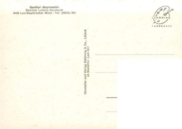 Lam Oberpfalz Gasthof Bayerwald Speisesaal Panorama – Bild 2