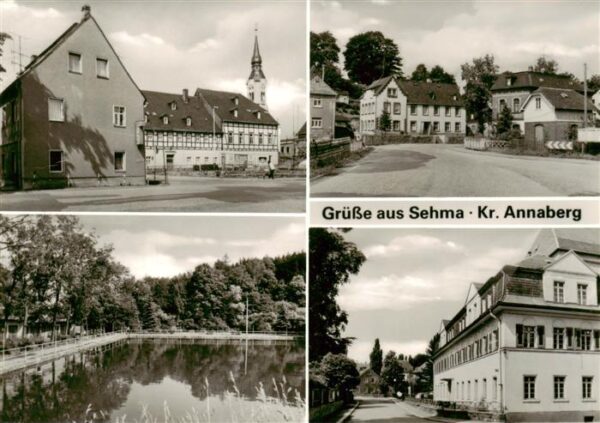 Sehma Kirche Ortspartien Badesee