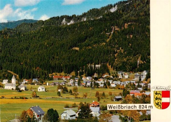 Weissbriach Gitschtal Kaernten AT Panorama