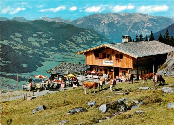 Zell Ziller Tirol AT Jausenstation Rosenalm