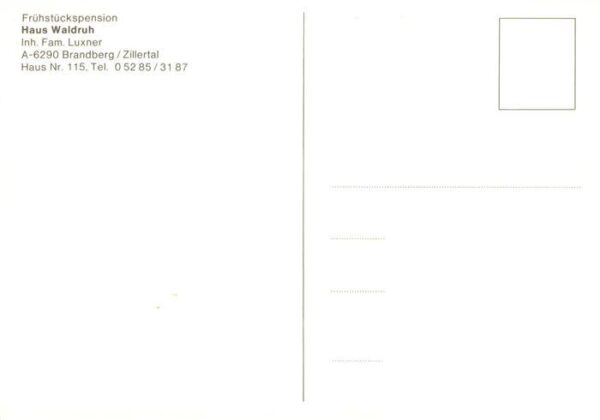 Brandberg  Tirol AT Fruehstueckspension Haus Waldruh – Bild 2