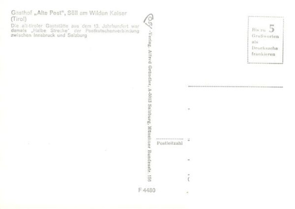Soell Tirol AT Gasthof Alte Post – Bild 2