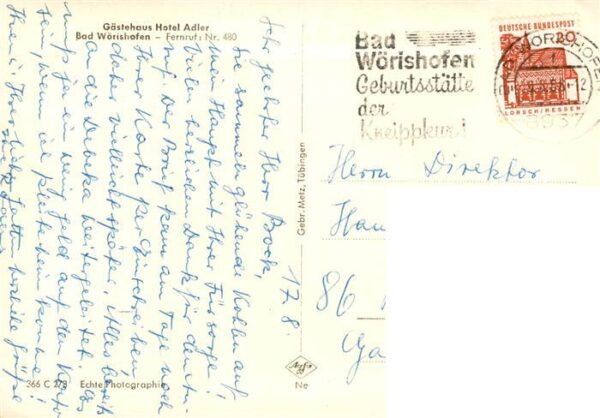 Bad Woerishofen Gaestehaus Hotel Adler Panorama – Bild 2