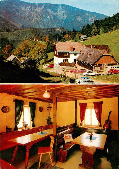 Kleinreifling Gasthaus Pension Niglalm Gaststube