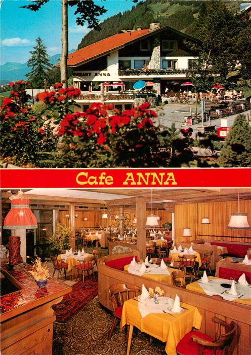 Mittelberg Kleinwalsertal AT Cafe Anna Gastraum