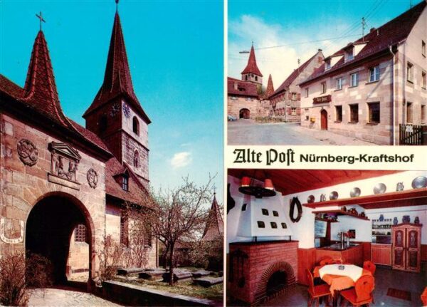Kraftshof Nuernberg Gasthof Alte Post Gastraum