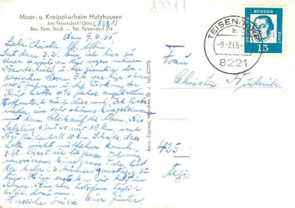 Teisendorf Oberbayern Moor und Kneippkurheim Holzhausen – Bild 2