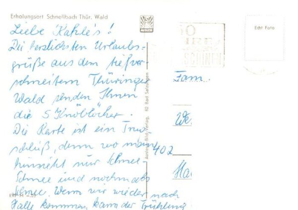 Schnellbach Floh Seligenthal Panorama – Bild 2