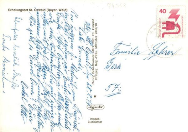 St Oswald-Riedlhuette Fliegeraufnahme – Bild 2