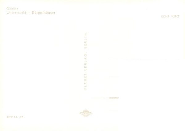 Goerlitz  Sachsen Untermarkt Buergerhaeuser – Bild 2