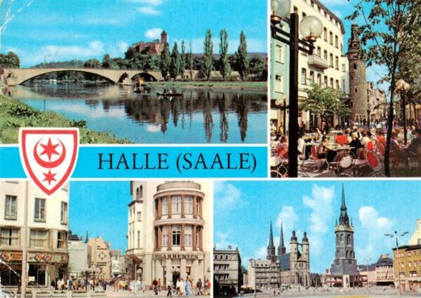 Halle  Saale Burg Giebichenstein Mittlere Klement Gottwald Strasse Hansering Mar