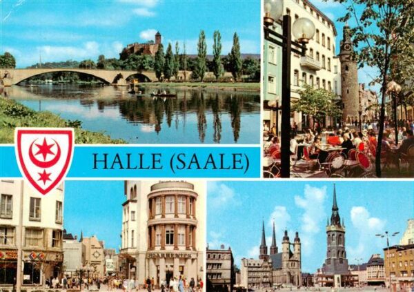Halle  Saale Burg Giebichenstein Mittlere Klement Gottwald Strasse Hansering Kle
