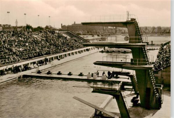 Leipzig Schwimmstadion im Sportforum