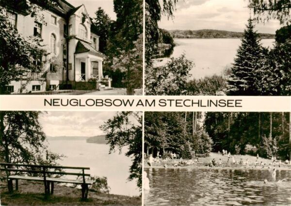 Neuglobsow Stechlin Ferienheim Partien am Stechlinsee Strand