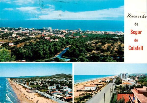 Calafell ES Diversos aspectos de la Playa