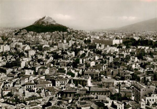 Athens Athen City and Lycabettus