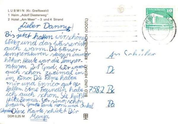 Lubmin Ostseebad Heim Adolf Diesterweg Hotel Am Meer Strandpartien – Bild 2