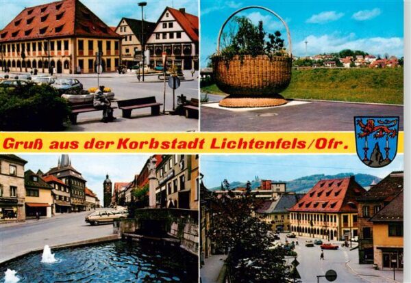 Lichtenfels Bayern Teilansichten Deutsche Korbstadt