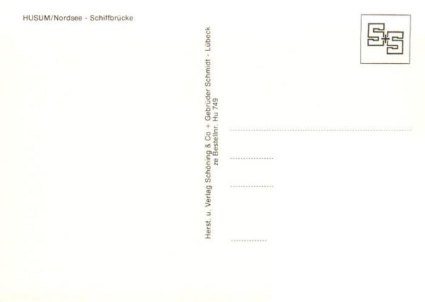 Husum  Nordfriesland Schiffbruecke – Bild 2