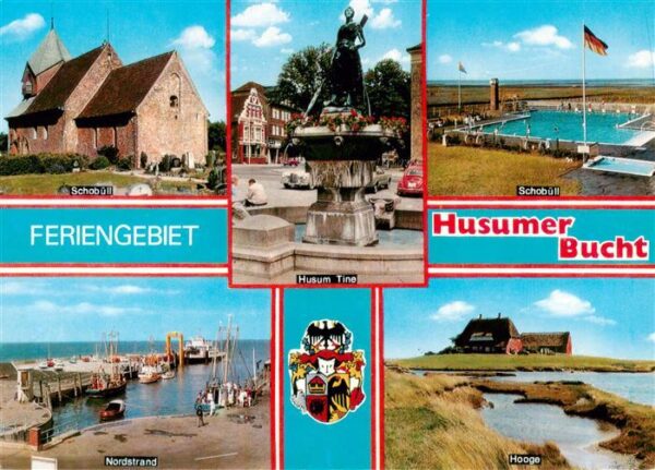 Husum  Nordfriesland Feriengebiet Husumer Bucht Schobuell Husum Tine Nordstrand