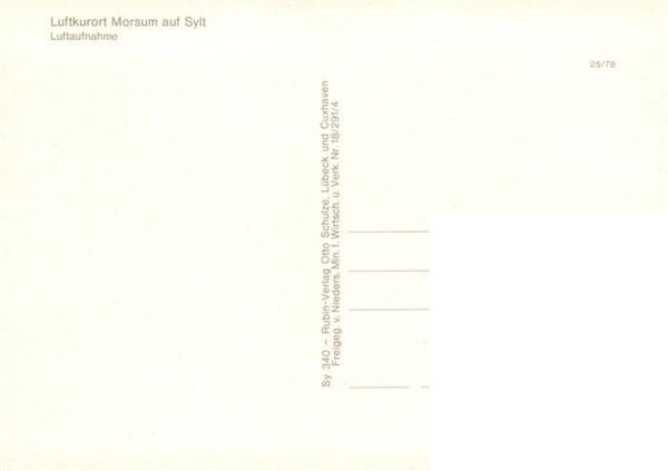 Morsum Sylt Fliegeraufnahme – Bild 2