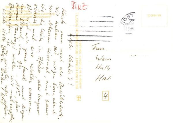 Binz Ruegen Strand Kurhaus FDGB-Erholungsheim Rosa Luxemburg Hotel Heinz Kapelle – Bild 2