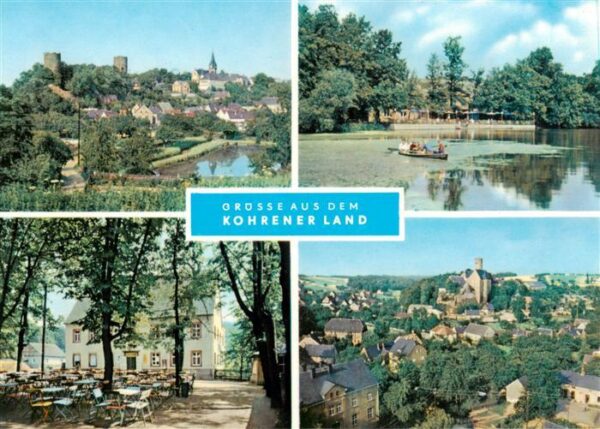 Kohren-Sahlis Panorama HOG Jaegerhaus Burg Gnandstein