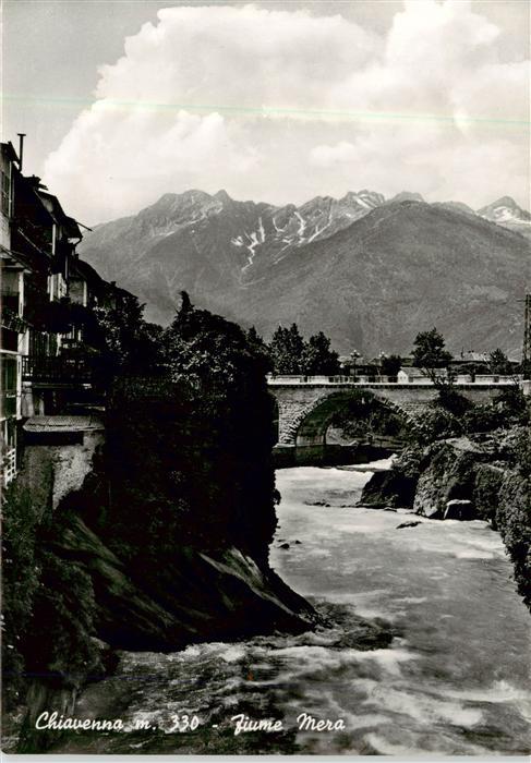 Chiavenna Lombardia IT Fiume Mera