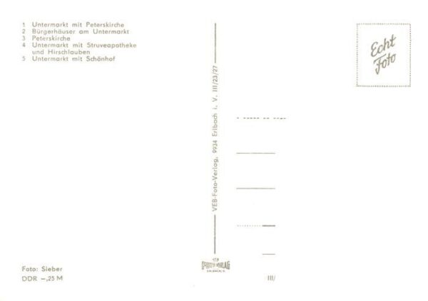 Goerlitz  Sachsen Untermarkt Peterskirche Buergerhaeuser Apotheke Hirschlauben S – Bild 2