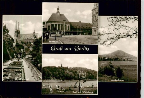 Goerlitz  Sachsen Ochsenbasti Bahnhof Bad Weinberg Landeskrone