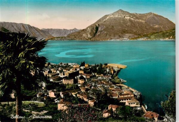 Bellano IT Panorama Lago Como