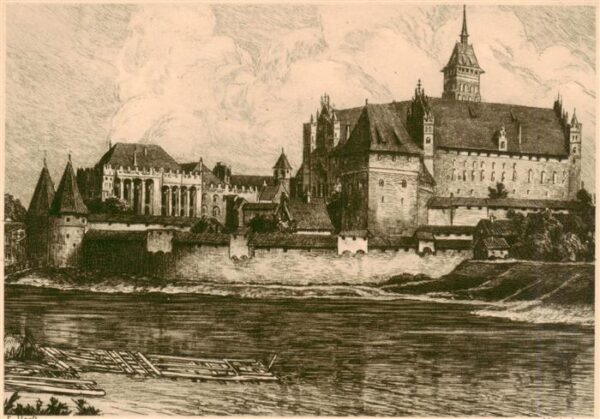 Marienburg   Westpreussen Malbork PL Schloss