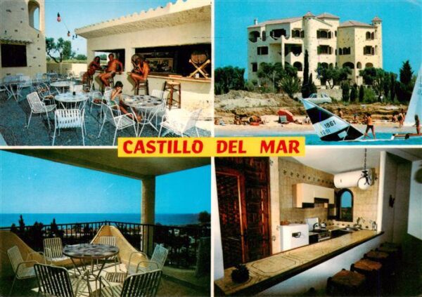 Montroig ES Castillo del Mar Bahia Hotelbar Terrasse Rezeption Strand