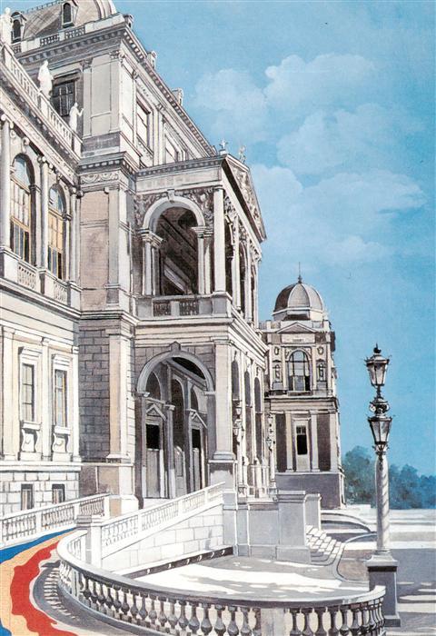 Wien AT KoeHV Pannonia im oeCV Wiener Universitaet Gouache