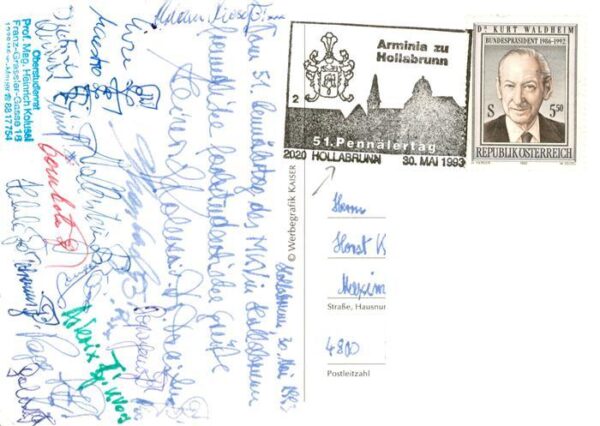 Hollabrunn Niederoesterreich AT Arminia zu Hollabrunn Wappen – Bild 2