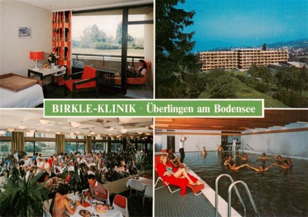 ueberlingen Bodensee Birkle Klinik Zimmer Speisesaal Hallenbad