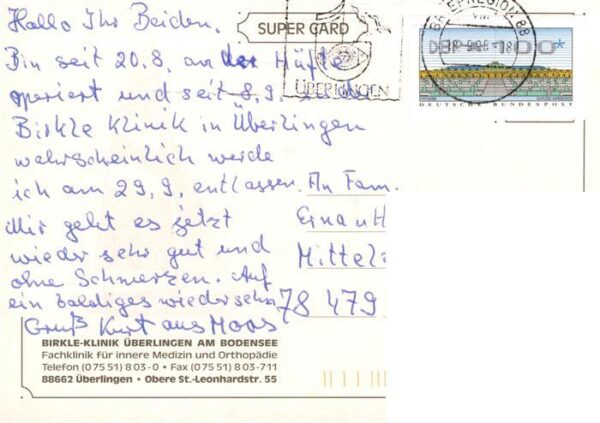 ueberlingen Bodensee Birkle Klinik Zimmer Speisesaal Hallenbad – Bild 2