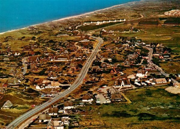 Rantum Sylt Fliegeraufnahme