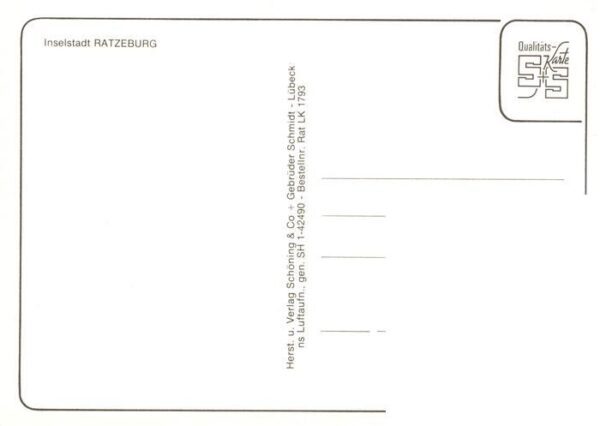 Ratzeburg Fliegeraufnahme – Bild 2