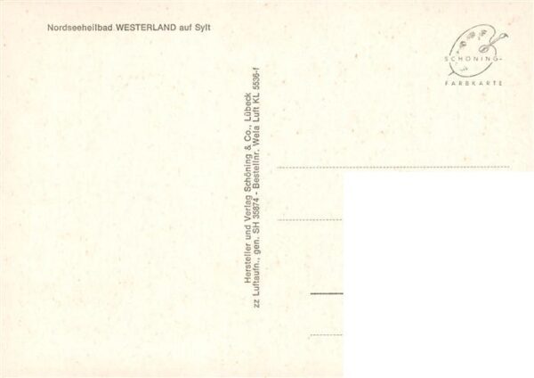 Westerland Sylt Fliegeraufnahme – Bild 2