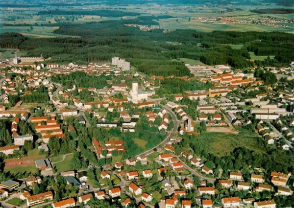 Neugablonz Kaufbeuren Fliegeraufnahme