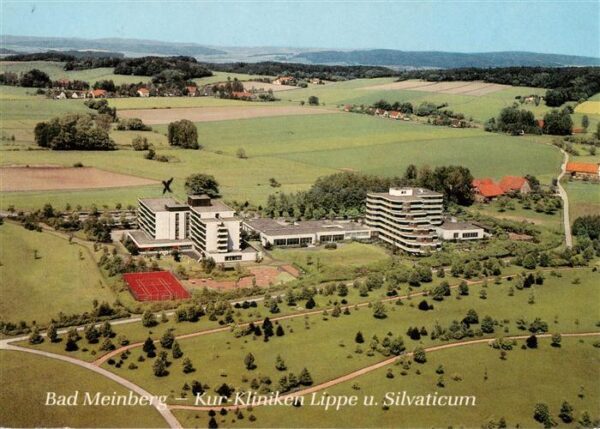 Bad Meinberg Kurkliniken Lippe und Livaticum Fliegeraufnahme