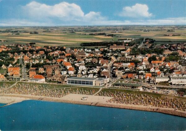 Buesum Nordseebad Fliegeraufnahme