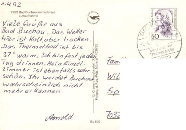 Bad Buchau Federsee Fliegeraufnahme – Bild 2