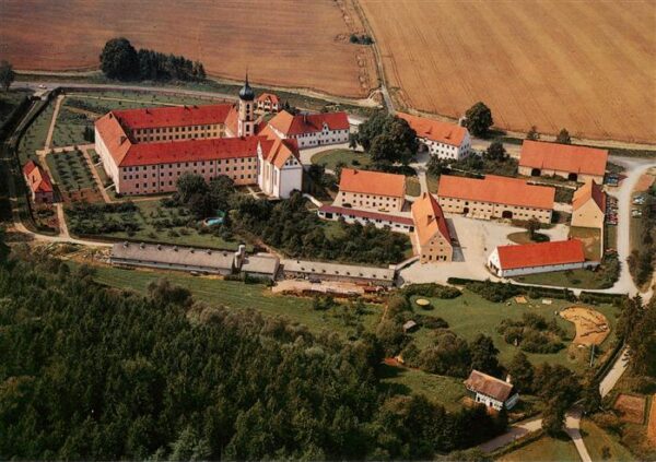 Gessertshausen Zisterzienserinnen Abtei Oberschoenenfeld Fliegeraufnahme