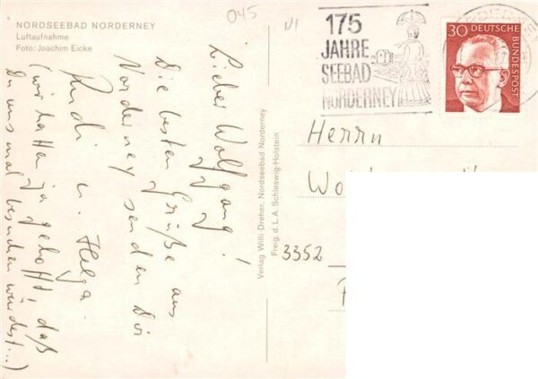Norderney Nordseebad Fliegeraufnahme – Bild 2